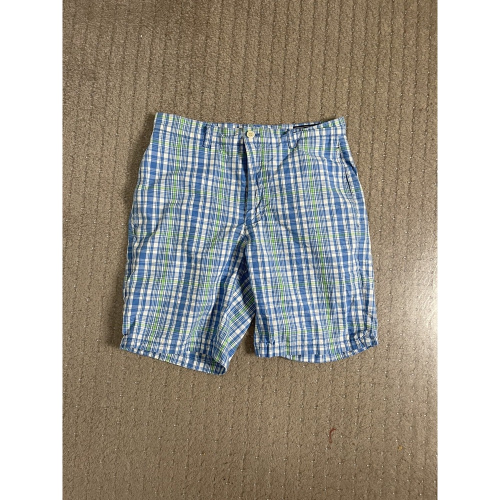Vineyard vines plaid Club Short Size 28X8 Men all cotton